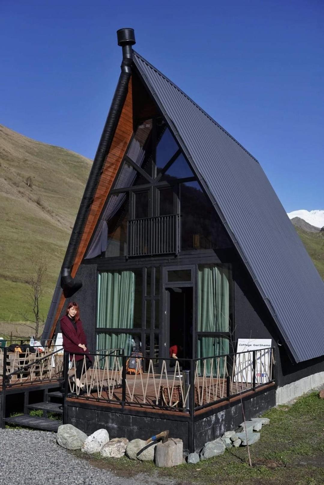 Cottage Garshemo Kazbegi Eksteriør billede